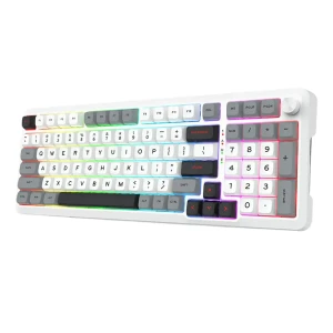 کیبورد بی سیم مکانیکال گیمینگ ردراگون مدل BRAGI K688 WGL PRO